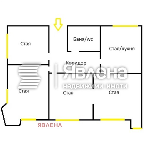 Продава 4-СТАЕН, гр. София, Център, снимка 13 - Aпартаменти - 49293127