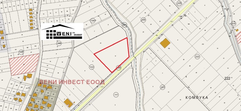 Til salg  Grund Stara Zagora , Studentsko gradche , 11580 kvm | 85011836