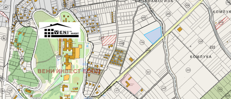 Til salg  Grund Stara Zagora , Studentsko gradche , 11580 kvm | 85011836 - billede [3]