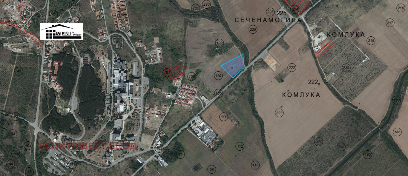 Продава ПАРЦЕЛ, гр. Стара Загора, Студентско градче, снимка 2 - Парцели - 50372262