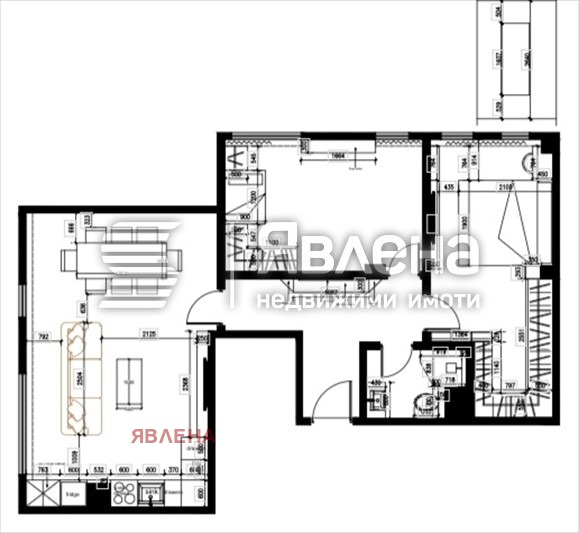 Продава 3-СТАЕН, гр. София, Малинова долина