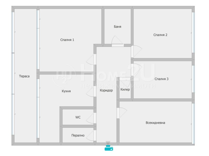 Продава 4-СТАЕН, гр. Варна, Чаталджа, снимка 16 - Апартаменти - 52291409