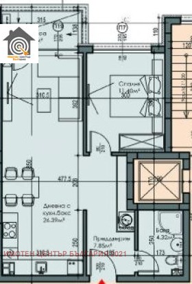 Продава 2-СТАЕН, гр. София, Малинова долина, снимка 2 - Апартаменти - 56736673