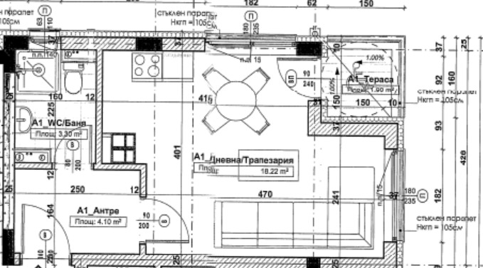 Продава  1-стаен град София , Люлин 9 , 43 кв.м | 70138823 - изображение [2]
