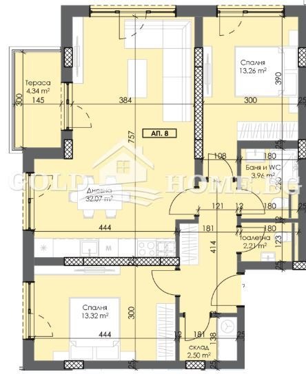 En venta  2 dormitorios Plovdiv , Trakiya , 108 metros cuadrados | 18356922 - imagen [11]