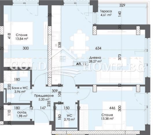 En venta  2 dormitorios Plovdiv , Trakiya , 108 metros cuadrados | 18356922 - imagen [2]