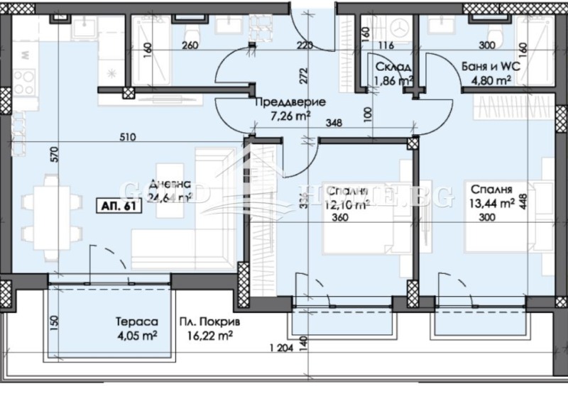En venta  2 dormitorios Plovdiv , Trakiya , 108 metros cuadrados | 18356922 - imagen [14]