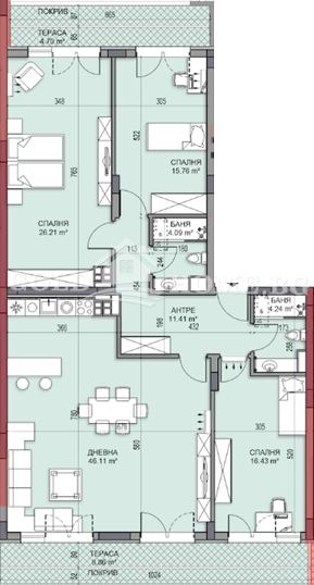 Продава 4-СТАЕН, гр. Пловдив, Гагарин, снимка 2 - Апартаменти - 52845859