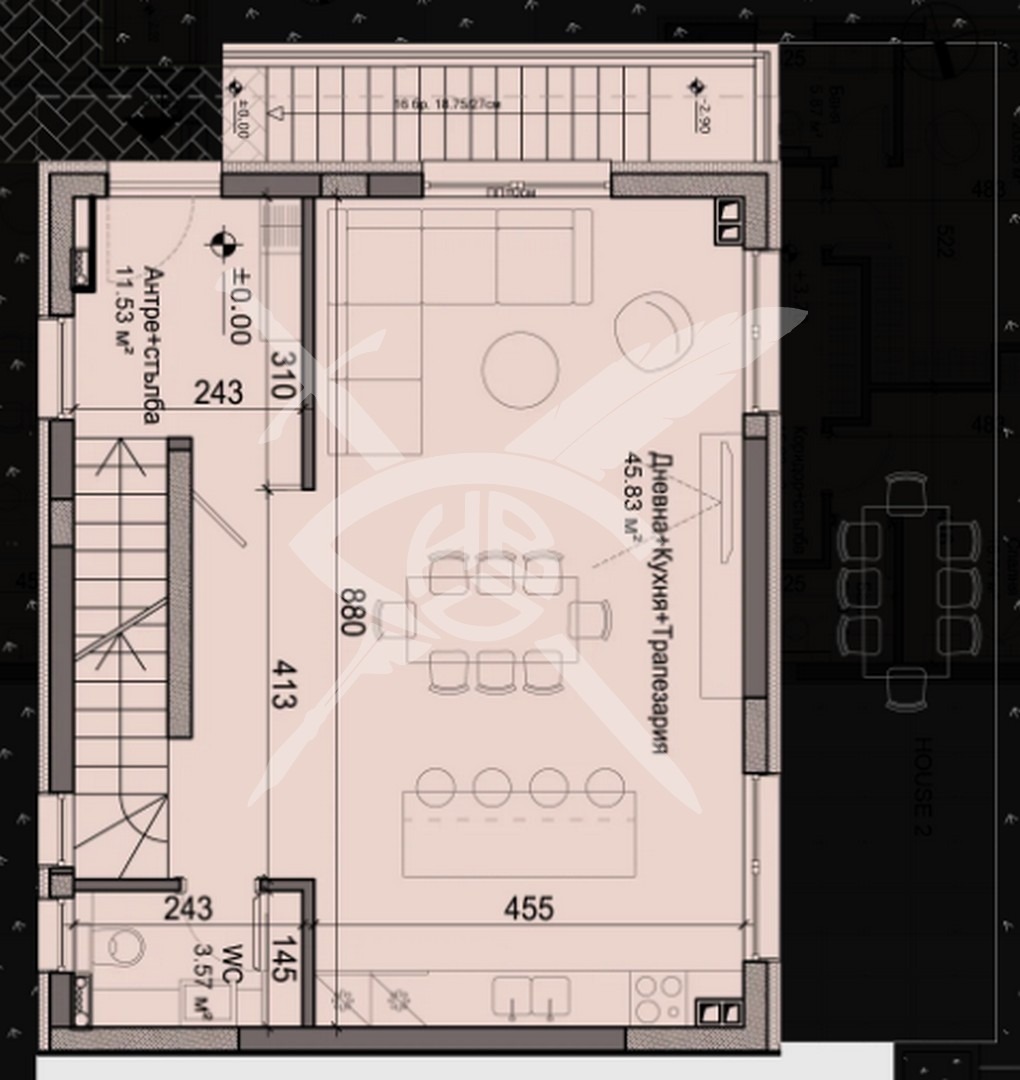 Продава КЪЩА, гр. София, Драгалевци, снимка 3 - Къщи - 54113137
