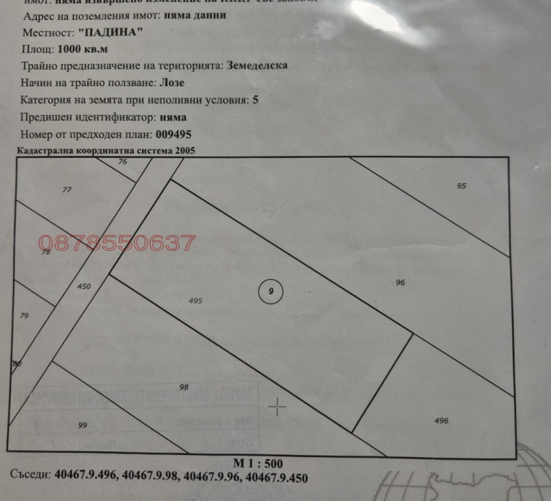 Продава ЗЕМЕДЕЛСКА ЗЕМЯ, гр. Куклен, област Пловдив, снимка 4 - Земеделска земя - 52780710