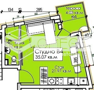 Продается  Студия область Бургас , Созопол , 44 кв.м | 43927330 - изображение [2]