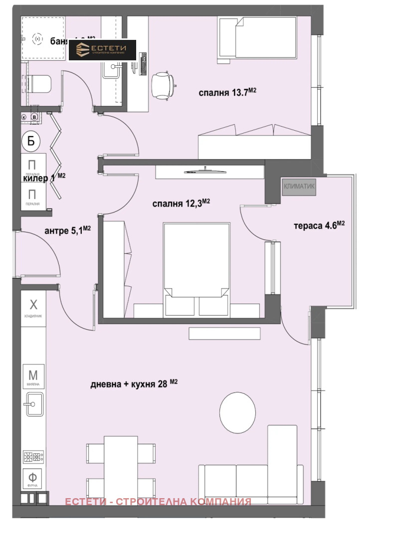 For Sale  2 bedroom Stara Zagora , Samara 3 , 95 sq.m | 99817956
