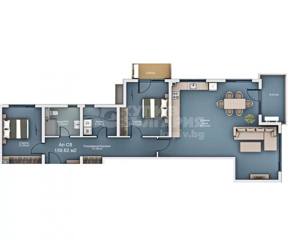 Продава 3-СТАЕН | Imot.bg — изображение 2