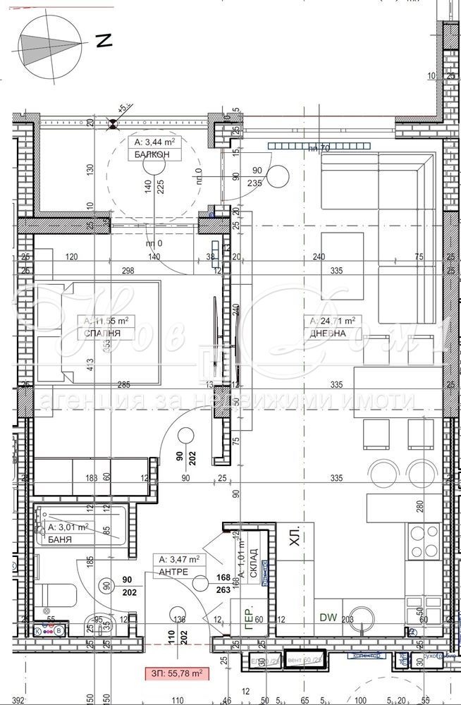 Til salg  1 soveværelse Sofia , Slatina , 64 kvm | 21371945 - billede [2]