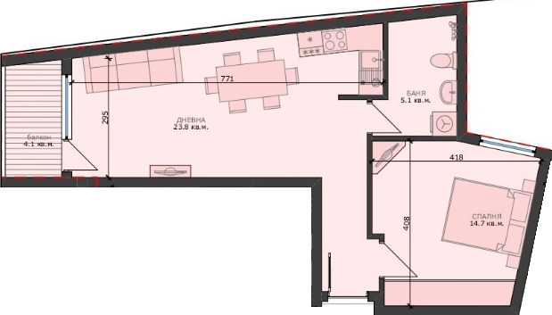 Продава 2-СТАЕН, гр. Варна, Център, снимка 3 - Апартаменти - 52272189