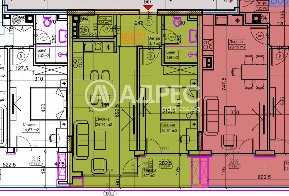 Продава 2-СТАЕН, гр. София, Кръстова вада, снимка 5 - Апартаменти - 54200933