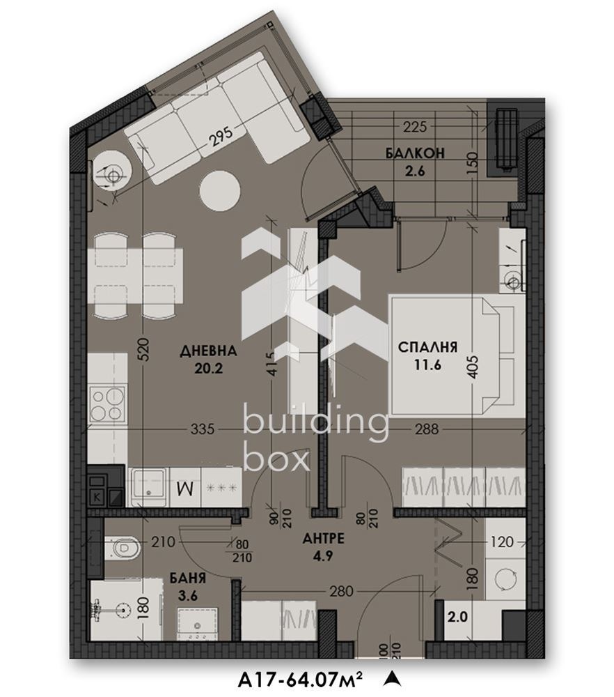 Продава 2-СТАЕН, гр. Варна, Виница, снимка 2 - Апартаменти - 54993705