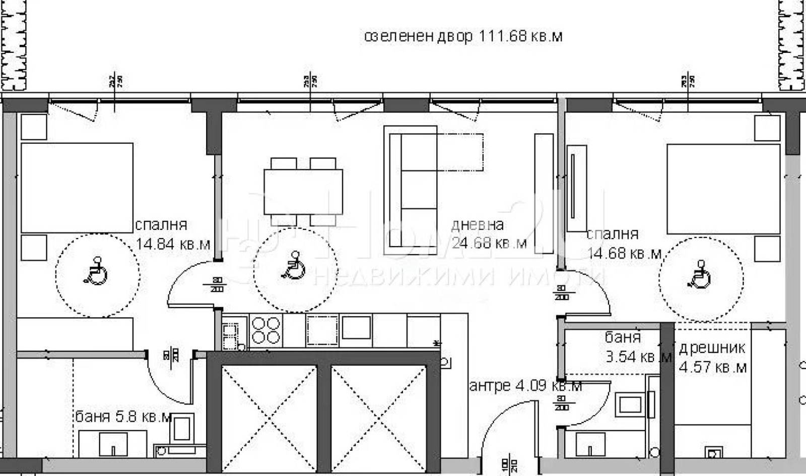 Продава 3-СТАЕН, гр. Варна, Аспарухово, снимка 8 - Апартаменти - 54742515