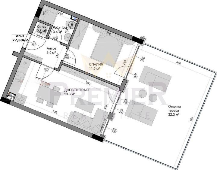 Продава 2-СТАЕН, гр. Варна, Владислав Варненчик 1, снимка 2 - Апартаменти - 53994851