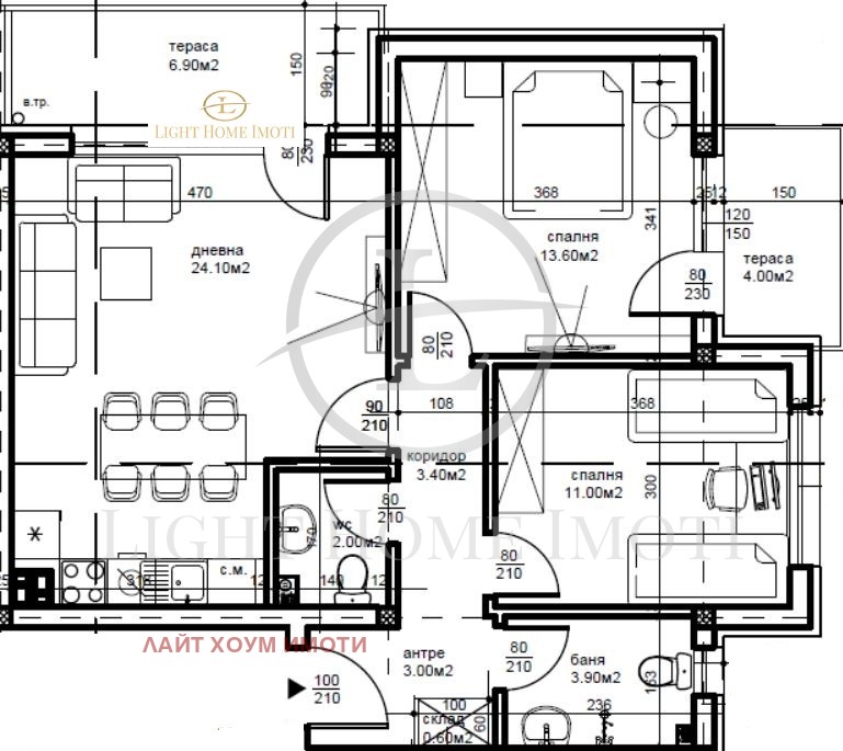 Te koop  2 slaapkamers Plovdiv , Belomorski , 97 m² | 66589745 - afbeelding [5]