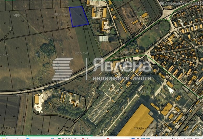 Продава ПАРЦЕЛ, с. Езерово, област Варна, снимка 3 - Парцели - 55237256