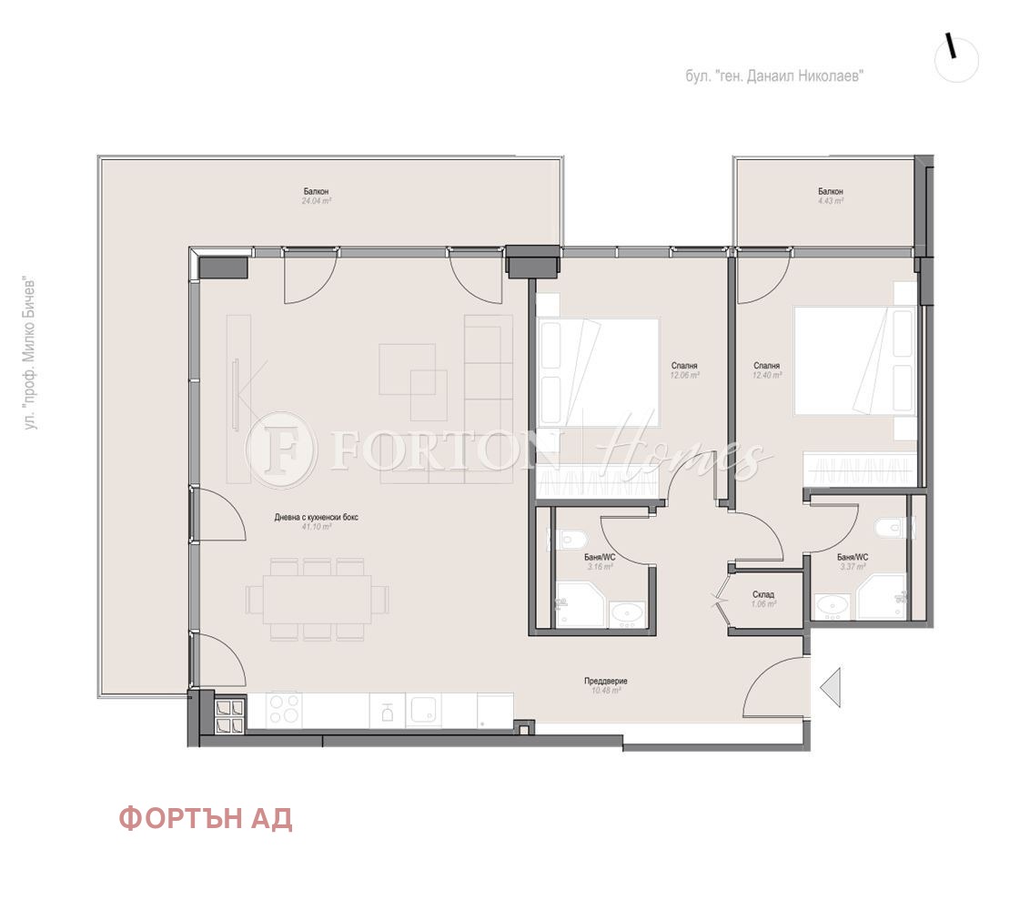 Продава 3-СТАЕН, гр. София, Оборище, снимка 2 - Апартаменти - 55727199