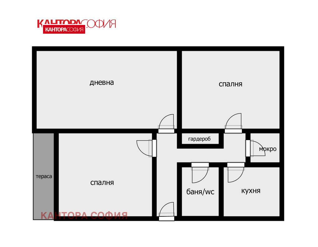 Продава 3-СТАЕН, гр. София, Гоце Делчев, снимка 9 - Апартаменти - 56268733