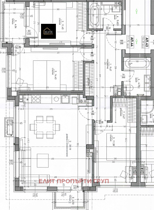 Продается  3 спальни София , Малинова долина , 135 кв.м | 14937115 - изображение [2]