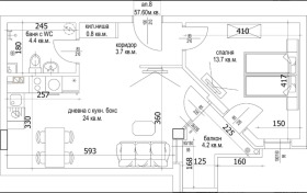 1 dormitorio Tsveten kvartal, Varna 2