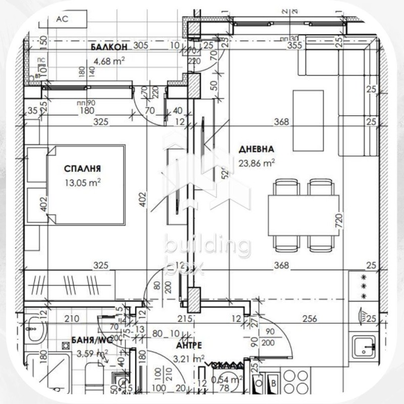 Продава 2-СТАЕН, гр. Пловдив, Южен, снимка 5 - Aпартаменти - 48416133