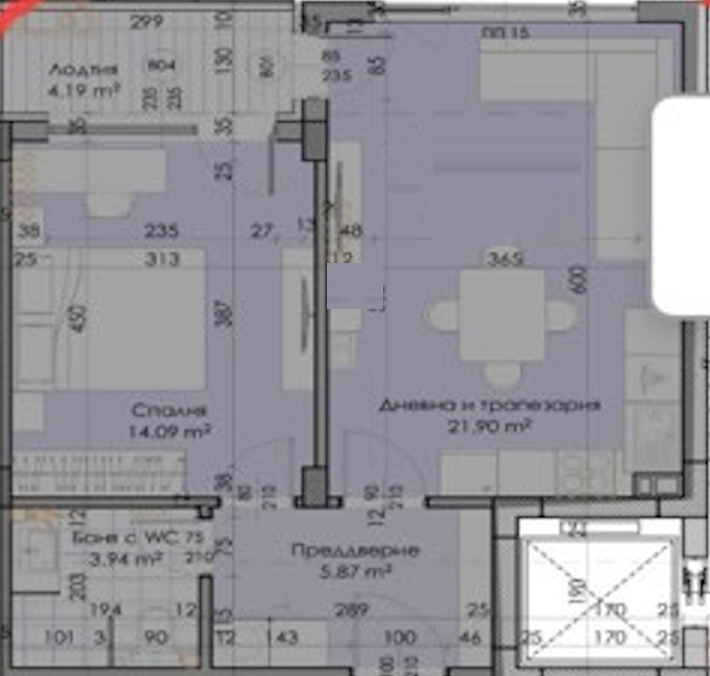 Продава 2-СТАЕН, гр. Пловдив, Южен, снимка 5 - Апартаменти - 53158282