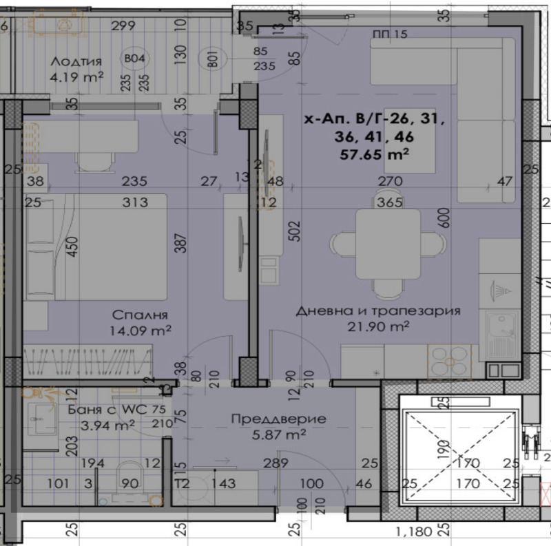 Продава 2-СТАЕН, гр. Пловдив, Южен, снимка 13 - Апартаменти - 53158282