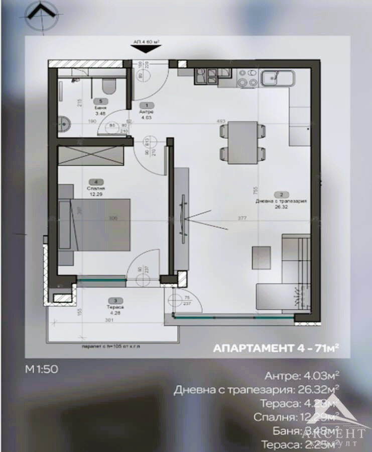 Продава 2-СТАЕН, гр. Перник, Изток