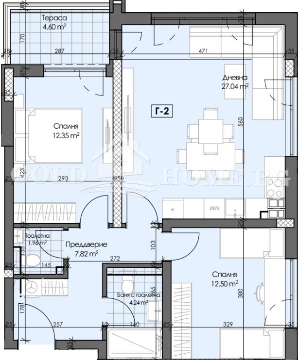 For Sale  2 bedroom Plovdiv , Gagarin , 85 sq.m | 15860389 - image [7]