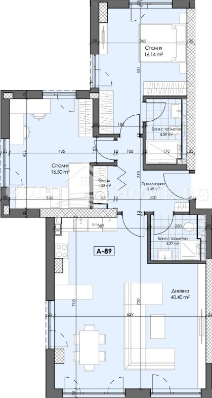 For Sale  2 bedroom Plovdiv , Gagarin , 85 sq.m | 15860389 - image [12]