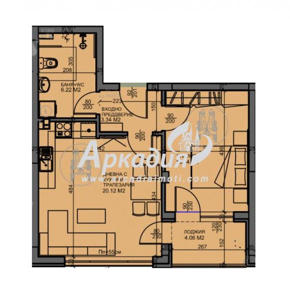 À vendre  1 chambre Plovdiv , Vastanitcheski , 73 m² | 46168533 - image [2]