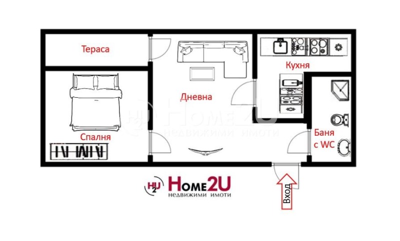 На продаж  1 спальня Бургас , Братя Миладинови , 41 кв.м | 27572132 - зображення [9]