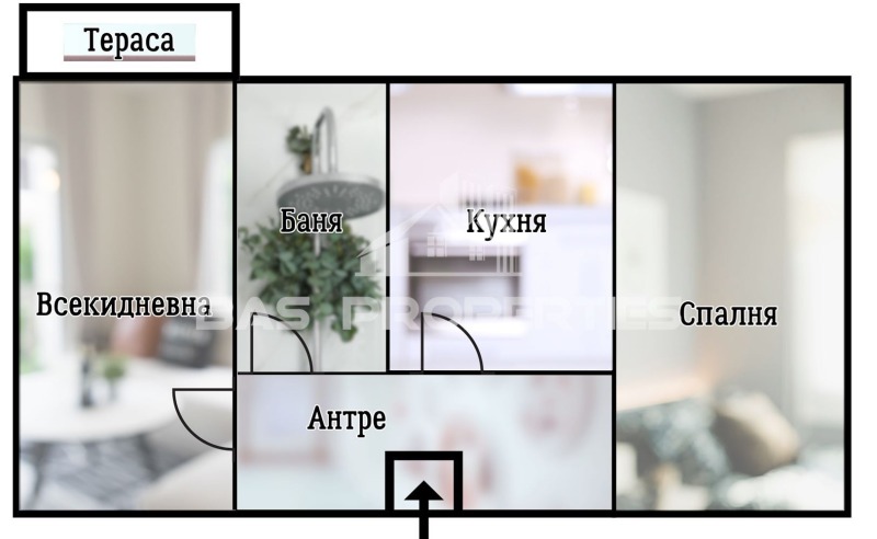 Продава 2-СТАЕН, гр. София, Илинден