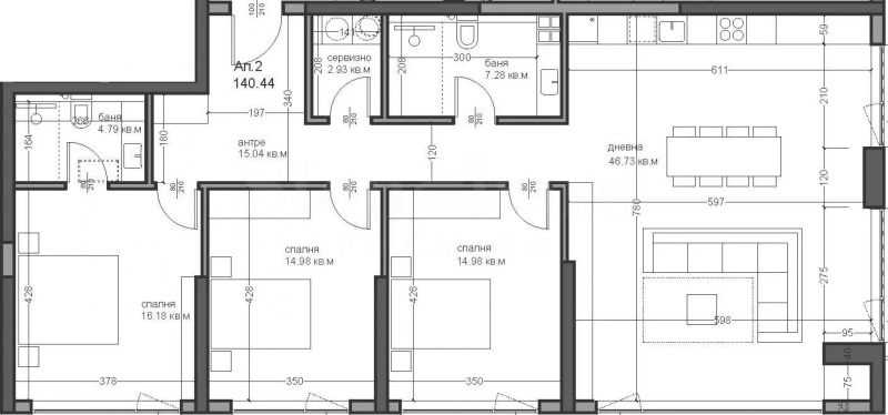 Zu verkaufen  3 Schlafzimmer Warna , Asparuhowo , 164 qm | 44982429 - Bild [13]