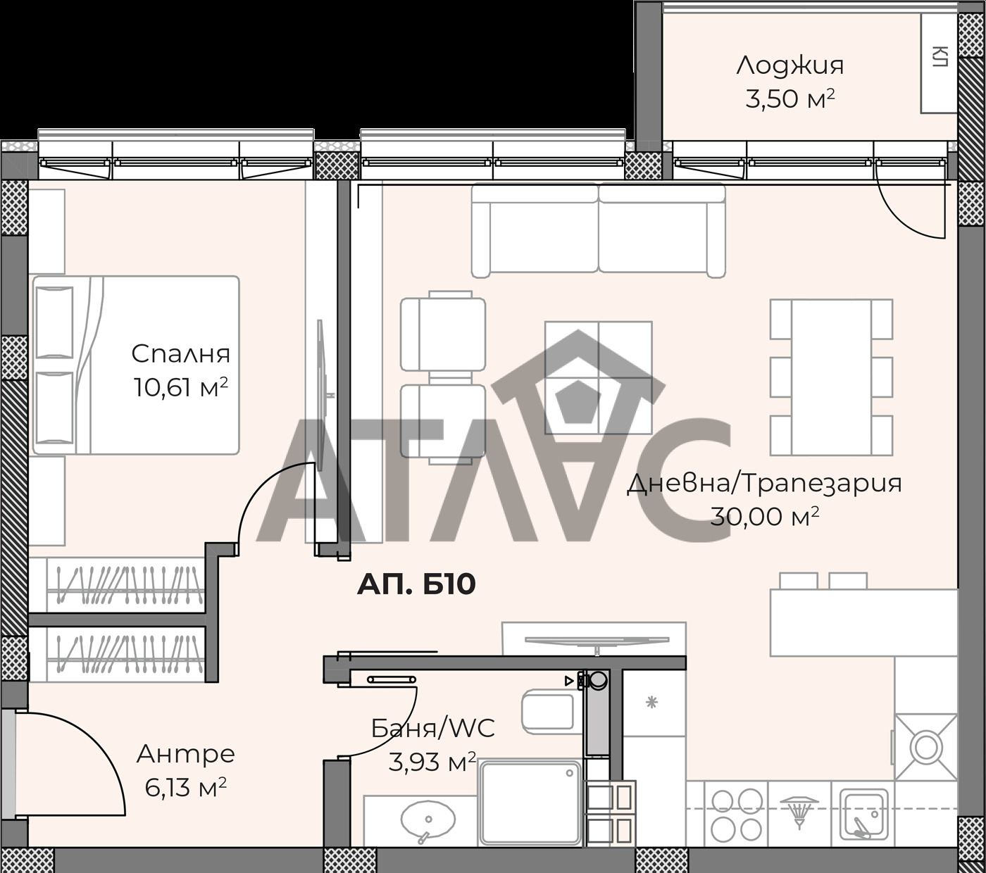 Продава 2-СТАЕН, гр. Пловдив, Отдих и култура, снимка 13 - Апартаменти - 54227825