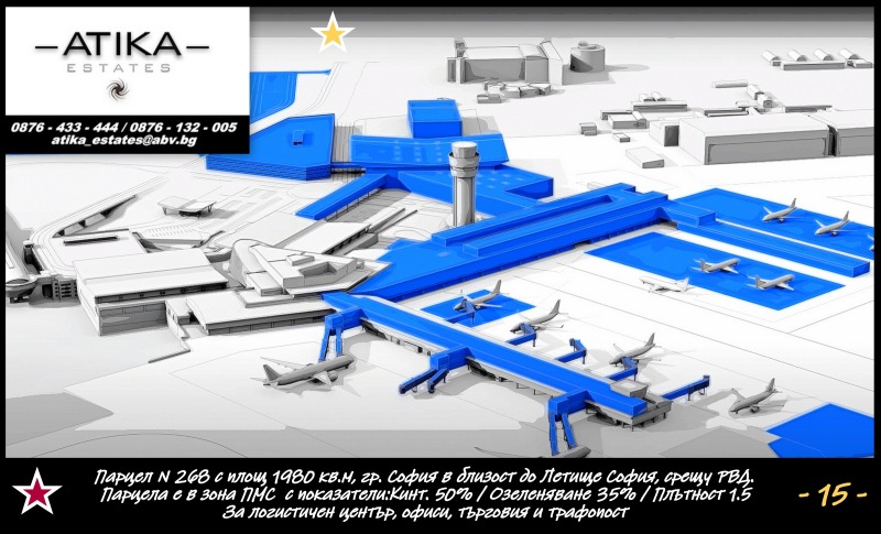 Na prodej  Spiknutí Sofia , Letište Sofia , 1980 m2 | 17485132 - obraz [17]