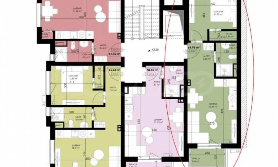 Продава 2-СТАЕН, гр. Созопол, област Бургас, снимка 2 - Апартаменти - 52716028