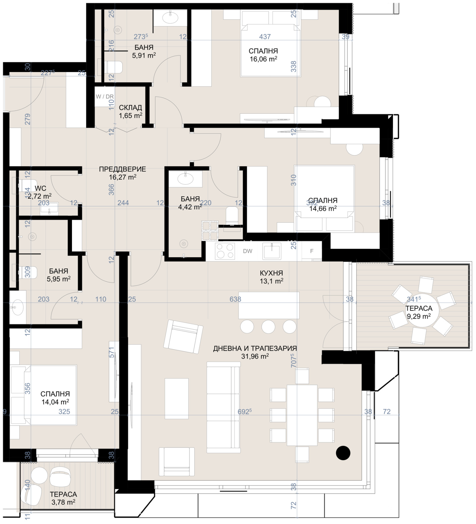 Продава 4-СТАЕН, гр. София, Симеоново, снимка 2 - Апартаменти - 53944921