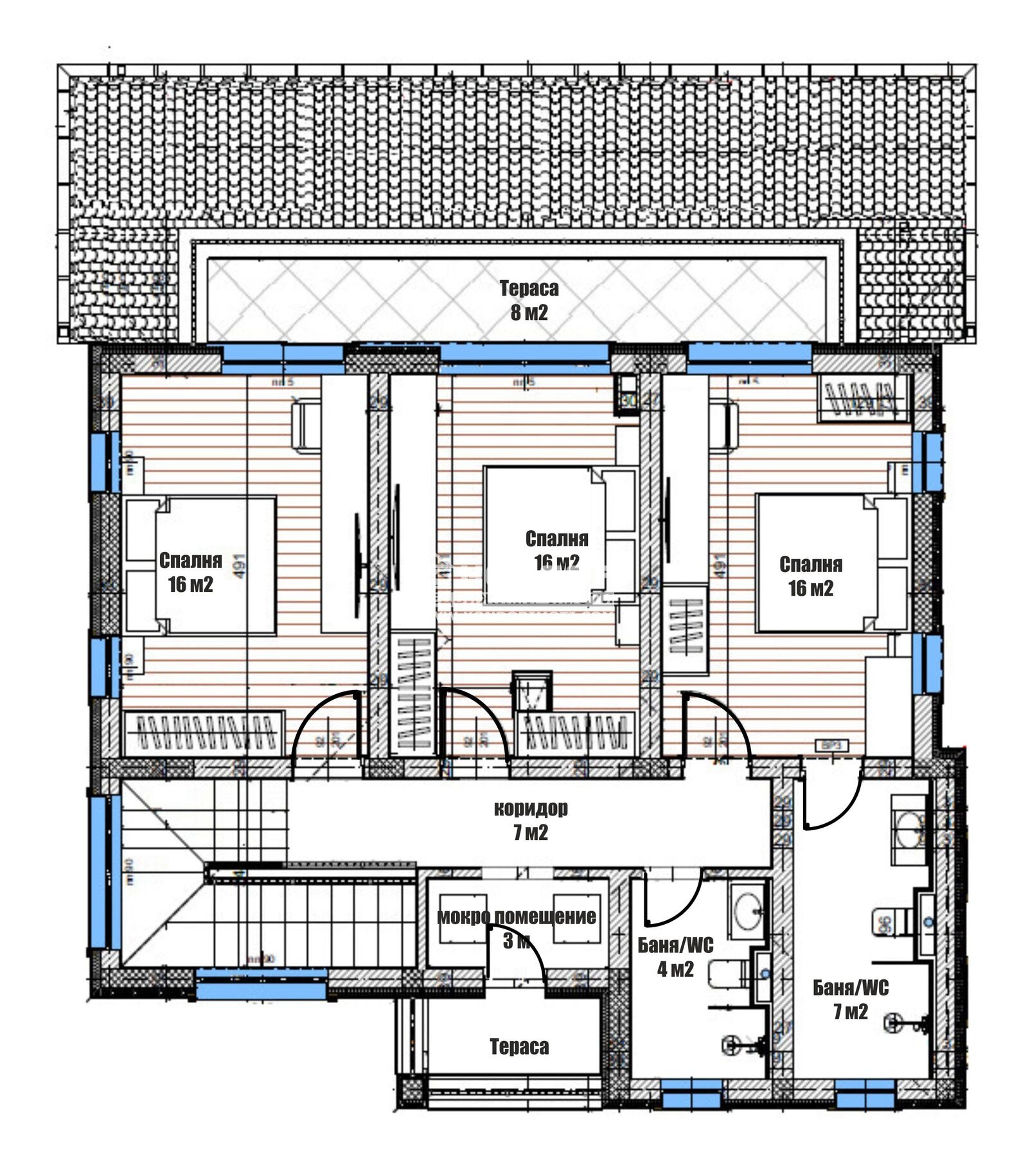 Продава КЪЩА, с. Марково, област Пловдив, снимка 4 - Къщи - 51129984