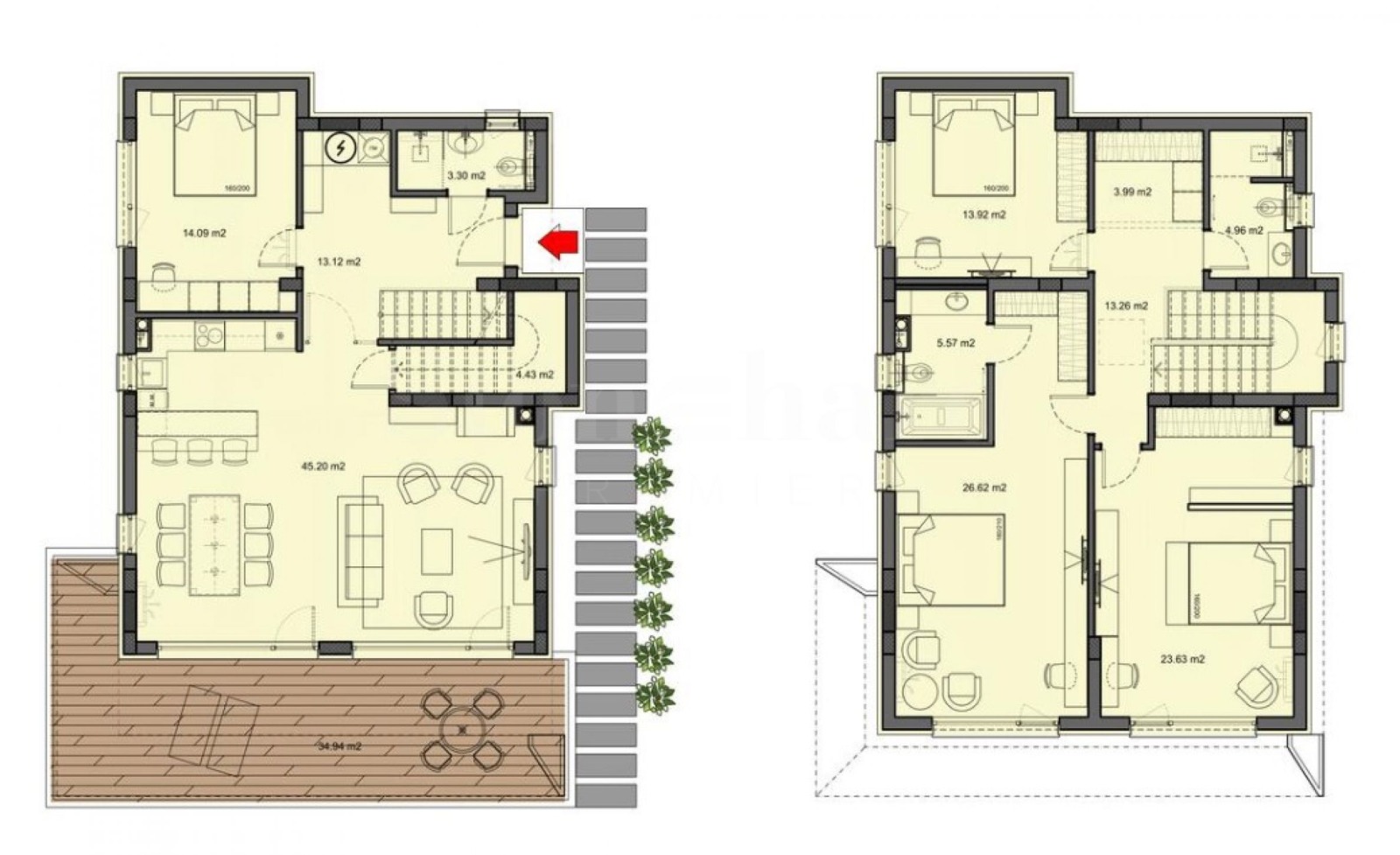 Продава КЪЩА, гр. Несебър, област Бургас, снимка 4 - Къщи - 56308506