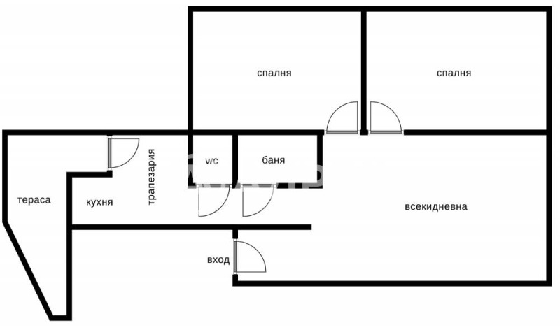 Продава 3-СТАЕН, гр. София, Център, снимка 3 - Aпартаменти - 48473066