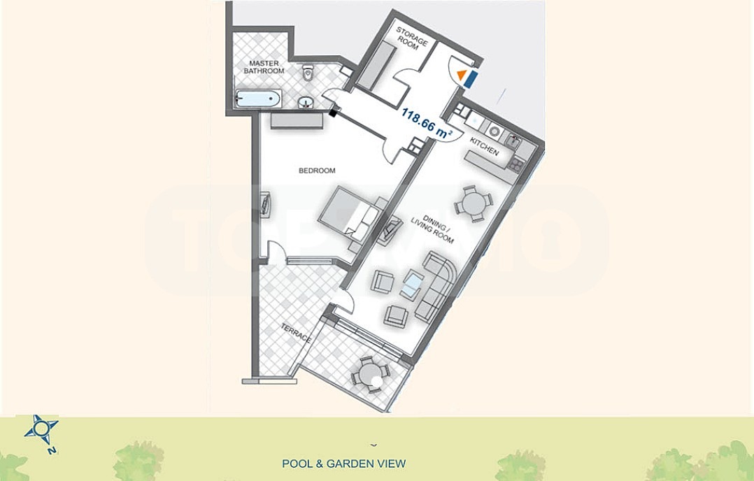 Продава 2-СТАЕН, гр. Варна, Аспарухово, снимка 17 - Апартаменти - 54143912