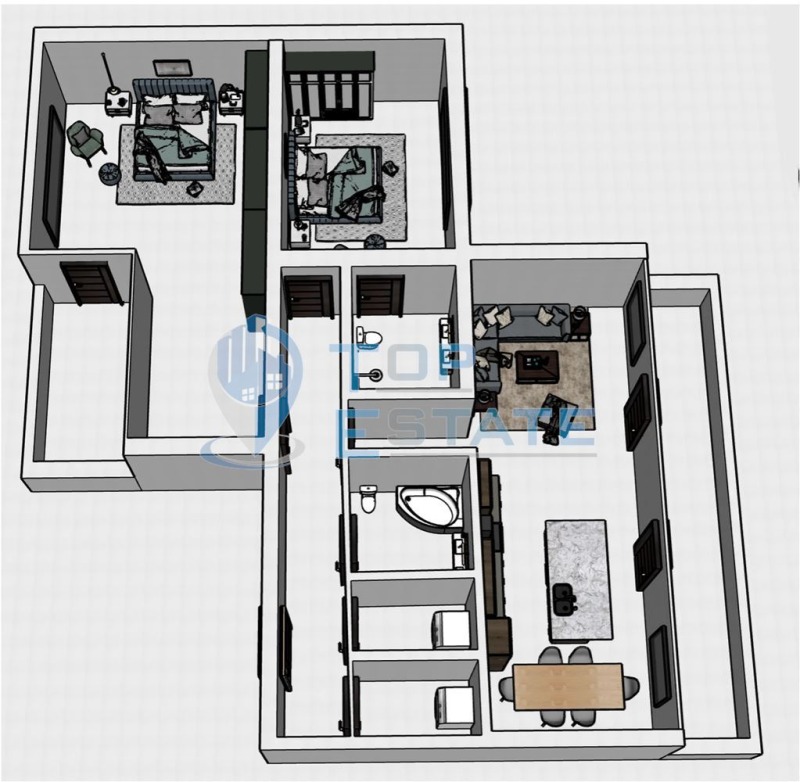 De vânzare  2 dormitoare Velico Târnovo , Buzludja , 156 mp | 96129775 - imagine [3]
