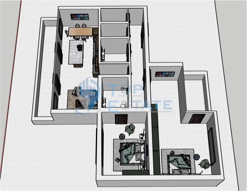 De vânzare  2 dormitoare Velico Târnovo , Buzludja , 156 mp | 96129775