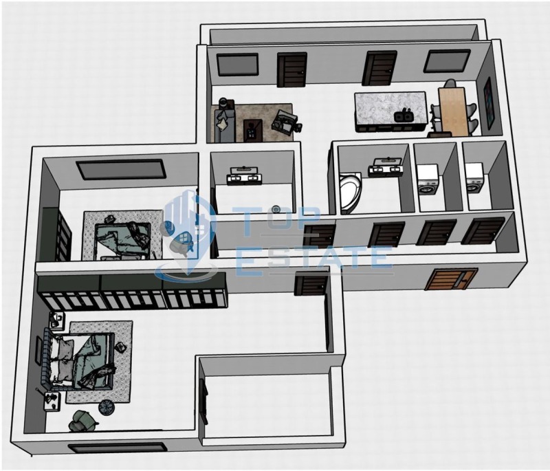 De vânzare  2 dormitoare Velico Târnovo , Buzludja , 156 mp | 96129775 - imagine [4]